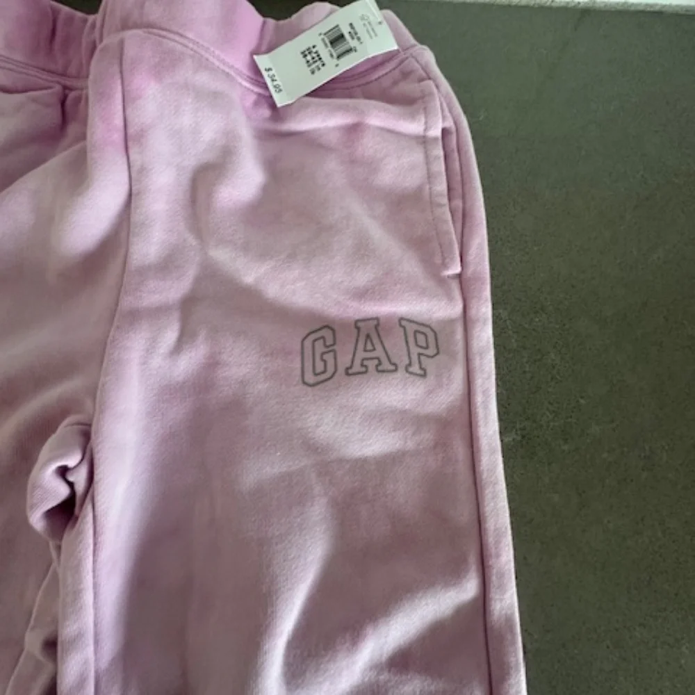 NWT- Gap 4T Softspun Tie-Dye Purple Joggers Toddler Cotton